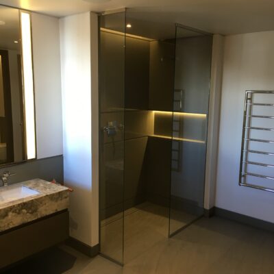 Cloison de douche - Résidence privée - Annecy France